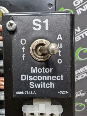 Onan / TMI 0098-7643.A Motor Disc Switch Used
