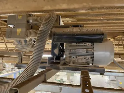 Vaculex Vacuum Lift with Gorbel Bridge Crane
