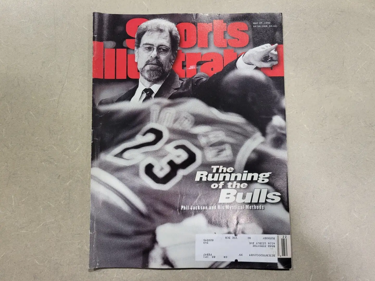 USED SPORTS ILLUSTRATED MAY 27, 1996