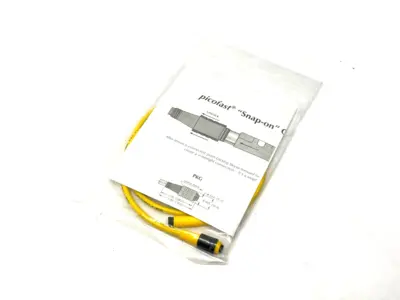 New | in-Stock Turck Picofast Snap-On Connector Cordset Connector Accessories Michigan US | Maverick Industrial Sales #1462821