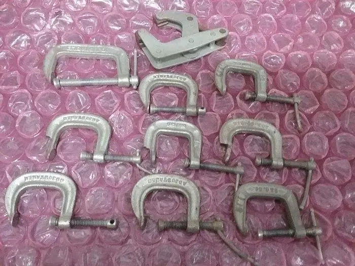 MADE IN 1410-1' USA ADJUSTABLE C-CLAMP 1'