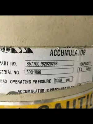 USED GREER HYDRAULICS 857700 / 82020268