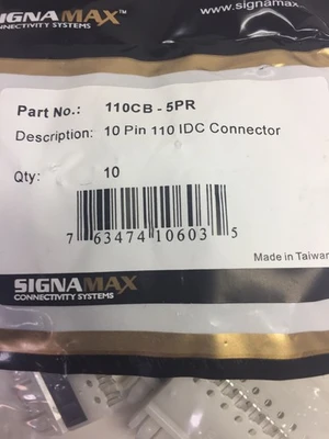 NEW Signamax 110CB-5PR