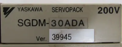 REFURBISHED YASKAWA SGDM-30ADA SERVO DRIVE SGDM30ADA