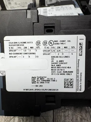 SIEMENS 3RT2015-2FB42 Electrical/PLC/Automation | ESS Industrial Equipment Sales (6)