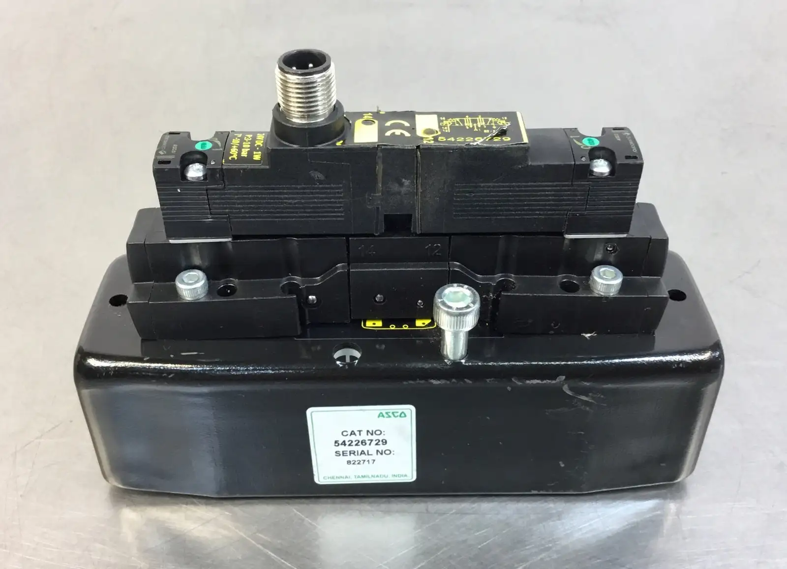 ASCO Joucomatic 54226729 Spool Valve / Solenoid 24VDC 54226729 6E
