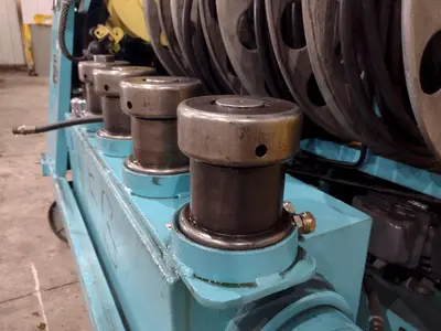 40 TON MODERN HYDRAULICS 4 CYLINDER PORTABLE HYDRAULIC DIE SETTING & SEPARATING SYSTEM: STOCK #23774