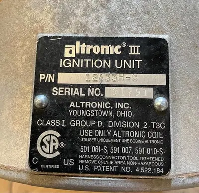USED ALTRONIC III