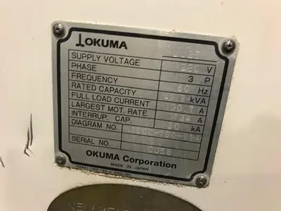 USED 1995 OKUMA LU25