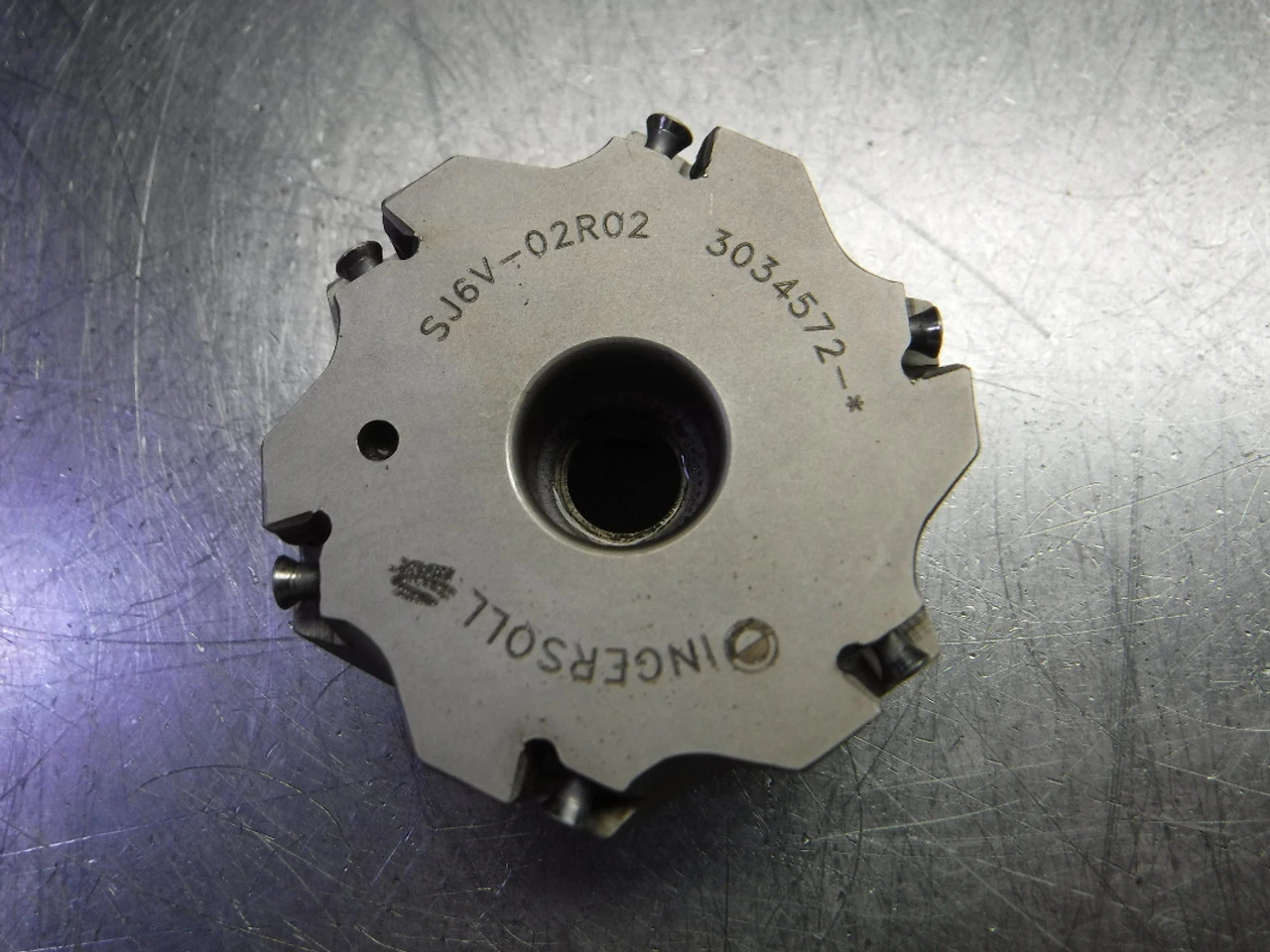 Ingersoll 2.5" Indexable Facemill 3/4" Arbor SJ6V-02R02 (LOC306)