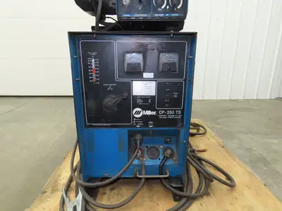 Miller CP-250TS Mig Welder 250 amp DC Arc S-62 Wire Feeder 200/230/460v 3PH