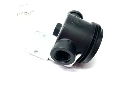 USED PIAB VACUUM FILTER 1/2" WITH BRACKET 0206899 MISSING BOWL & FILTER