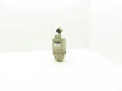 SMC VNH413A High Pressure Coolant Valve 24V 3 Port 7.0MPa Normally Closed 1"NPT