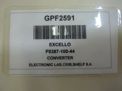 USED EXCELLO P8387-100-44