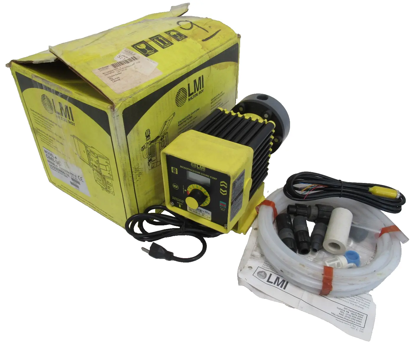 NEW MILTON ROY C941-36 METERING PUMP 20 GPH C94136