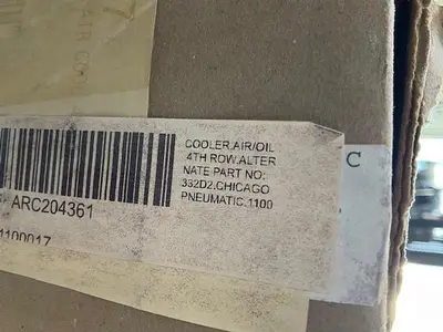 Chicago Pneumatic Air/Oil Cooler PN 332D2