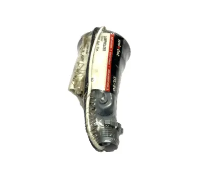 DL-80 | Red Dot  DRY-TITE Lamp, 150W  Medium Base, Open Fitter Housing, Silver - New