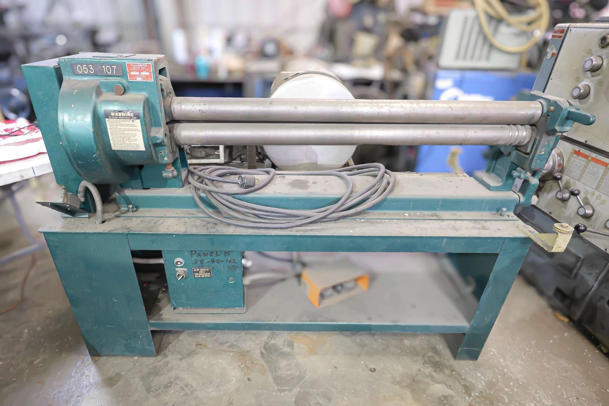 Used TENNSMITH SR48P | Plate Bending Rolls including Pinch