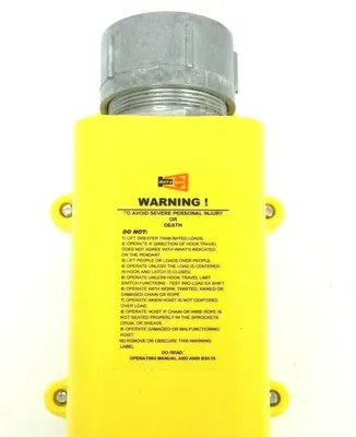 NEW DUCT-O-WIRE MODEL J 4 BUTTON HOIST CRANE SPEED PENDANT