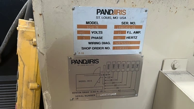 PANDJIRIS 30-6 FB WELDING POSITIONERS/NEW, USED AND REBUILT | KEC, Inc. (5)