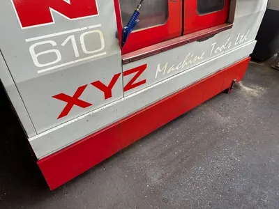 2001 XYZ Vulcan 610 Vertical Machining Centers | Charter Auctions (5)