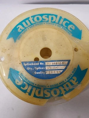 24,000 Autosplice SPLICEBAND Splicing Electrical Connector CTESU0 0115616BC