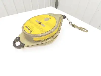 Dynescape 506262 Automatic Retractable Descender 95' Cable Lifeline 300Lb