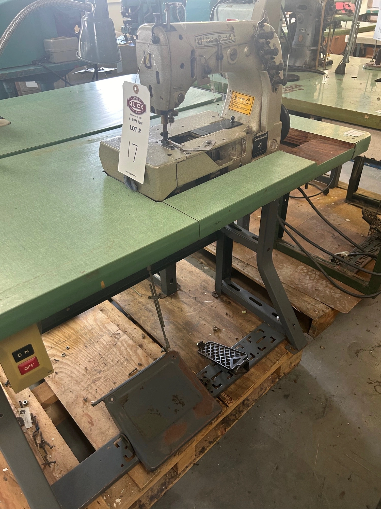 Union Special 53-400K Industrial Picoetta Sewing Machine
