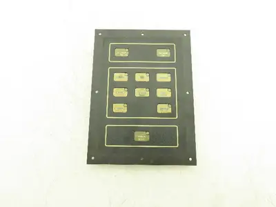 Cincinnati Milacron 3-525-0952A Operator Interface Panel 11-Button Rev. B GT2