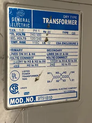 Used GE 9T51B10 Transformers Ohio US | Surplus Asset Holdings #1247625