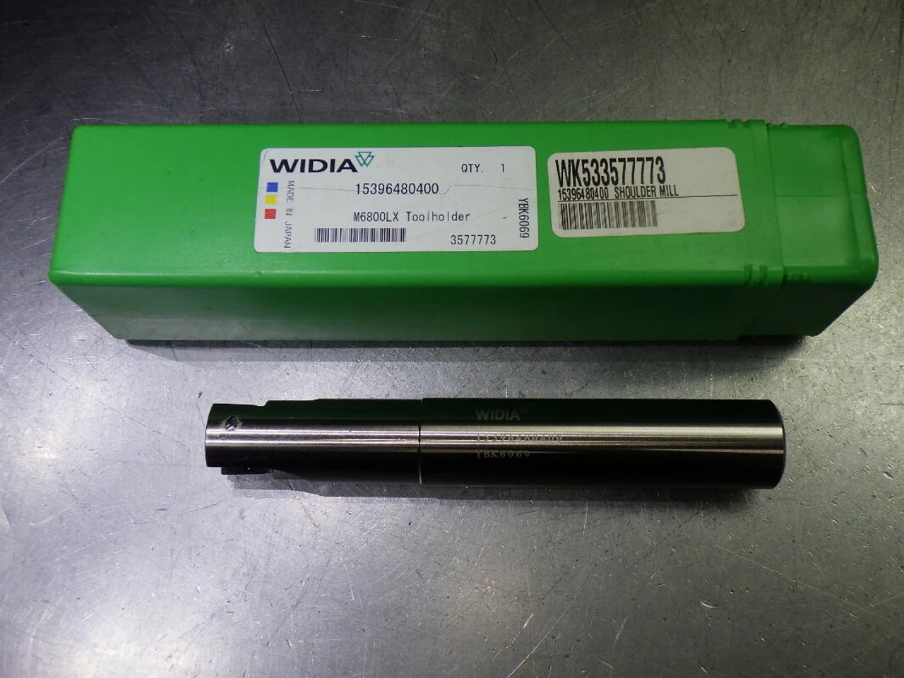 Widia 1" 2 Flute Coolant Thru Endmill 1" Shank 15396480400 (LOC2800B)