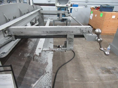 Used WHITNEY-JENSEN 7260 Power Squaring Shears (Gauge) Minnesota US | Machinesused.com #1546998