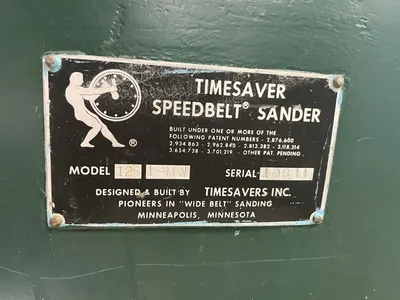 TIMESAVERS 125-1MW GRINDERS, BELT | Wheeler Machinery Sales (2)