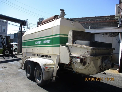 Used 2002 PUTZMEISTER BSA14000HPD Concrete Pumps Colorado US | Concrete Pump Depot #1394134