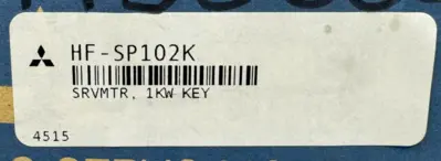 NEW SEALED MITSUBISHI HF-SP102K SERVO MOTOR W/ KEYWAY HFSP102K