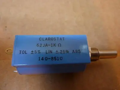 NEW CLAROSTAT 62JA-1K