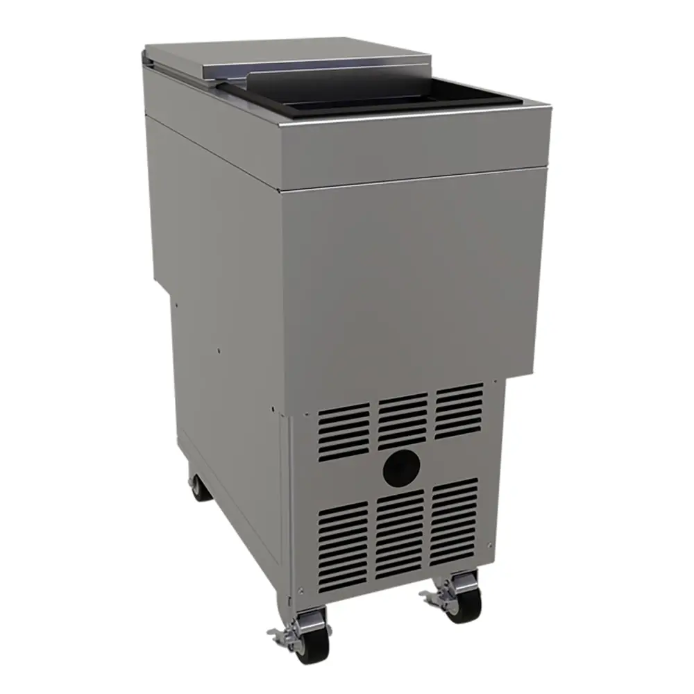 Glastender FRM-2-C 14" Ice Bin w/ 42 lb Ice Bin, Stainless Steel, 120v