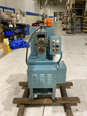 USED PEXTO, ROPER WHITNEY POWERED COMBINATION ROTARY MACHINE FOR BEADING/CRIMPING