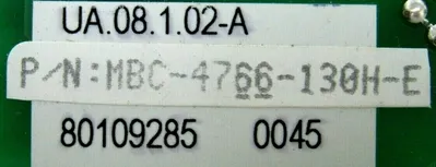 USED C&D MBC-4766-130H-E PC BOARD MBC4766130HE MBC-4766