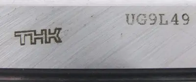 NEW THK UG9L49 LINEAR GUIDE RAIL
