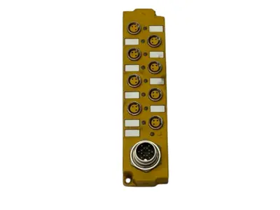 USED TURCK PASSIVE JUNCTION BOX 8-PORT X M8 3-PIN U0943-62