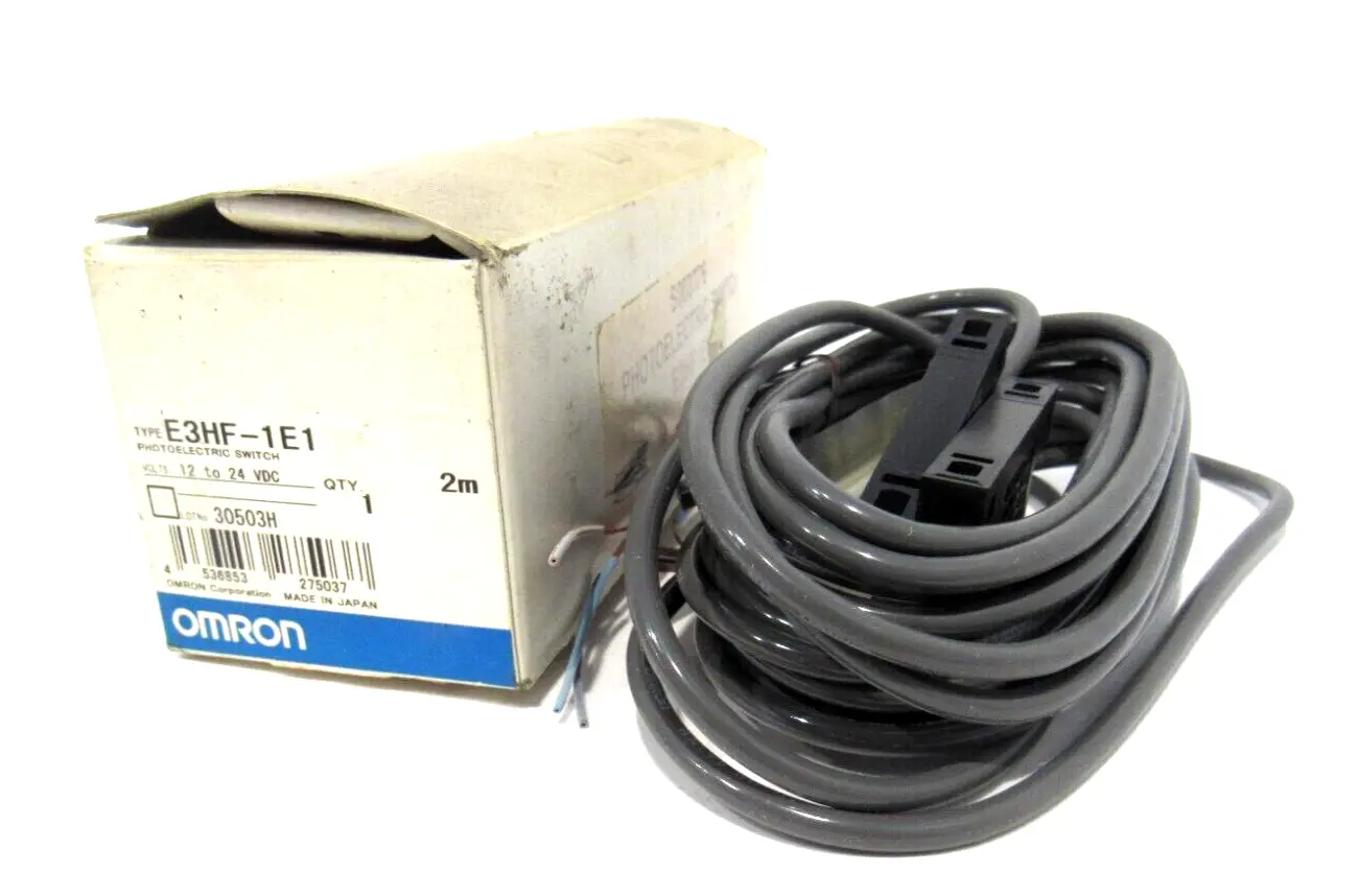 NEW OMRON E3HF-1E1 PHOTOELECTRIC SWITCH E3HF1E1