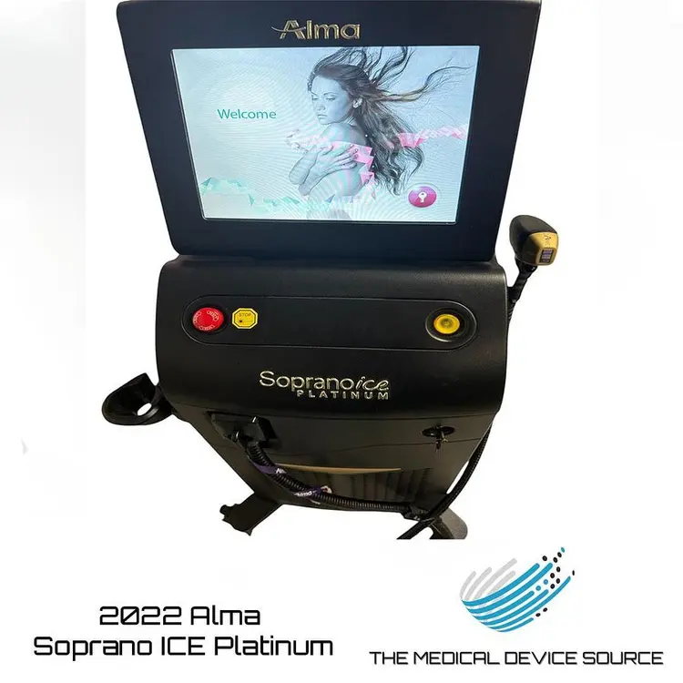 Used 2022 ALMA SOPRANO CONSOLE ICE PLATINUM Lasers / Laser Systems Texas US | The Medical Device Source #1480937