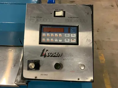 60" ROSENTHAL SHEETER MODEL WAS-5-UBZEA-24 WITH OUTPUT CONVEYOR