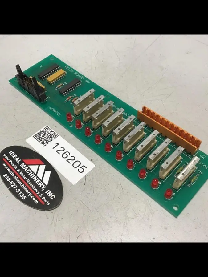 USED NOVATEC RELAY BOARD