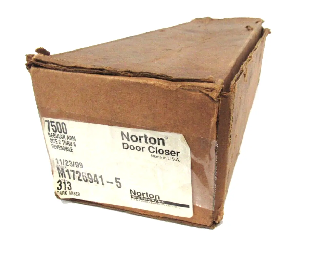 NEW NORTON 7500 DOOR CLOSER SIZE 2 THRU 6 M1726941-5