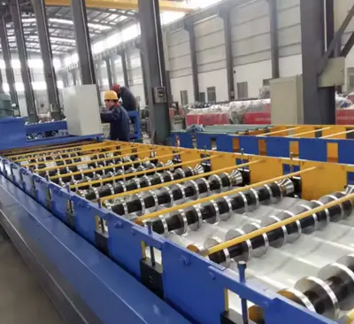 G550 Mpa Plate Roofing Sheet Roll Forming Machine China