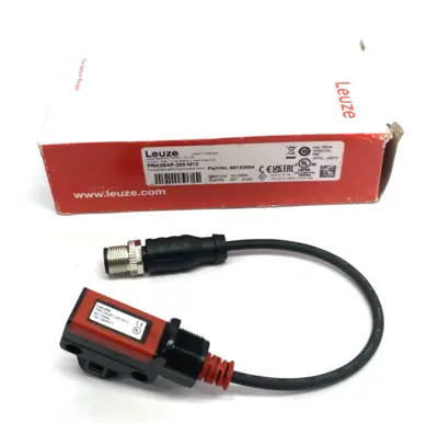New | in-Stock Leuze Polarized Retro-Reflectve Photoelectric Sensor, 50122584 Photoelectric Sensors Michigan US | Maverick Industrial Sales #1390617