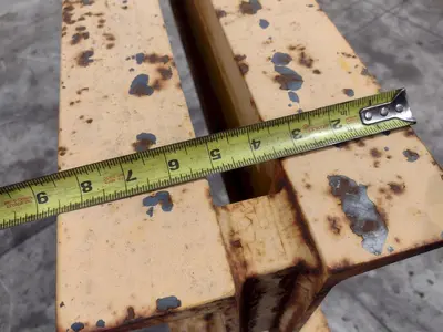 40,000 LBS (20 TON) X 10' PEERLESS CRANE SPREADER BAR LIFTING BEAM: STOCK #22643