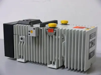 USED PFEIFFER BALZERS UNO 016B SINGLE STAGE VACUUM PUMP  9.5 CFM